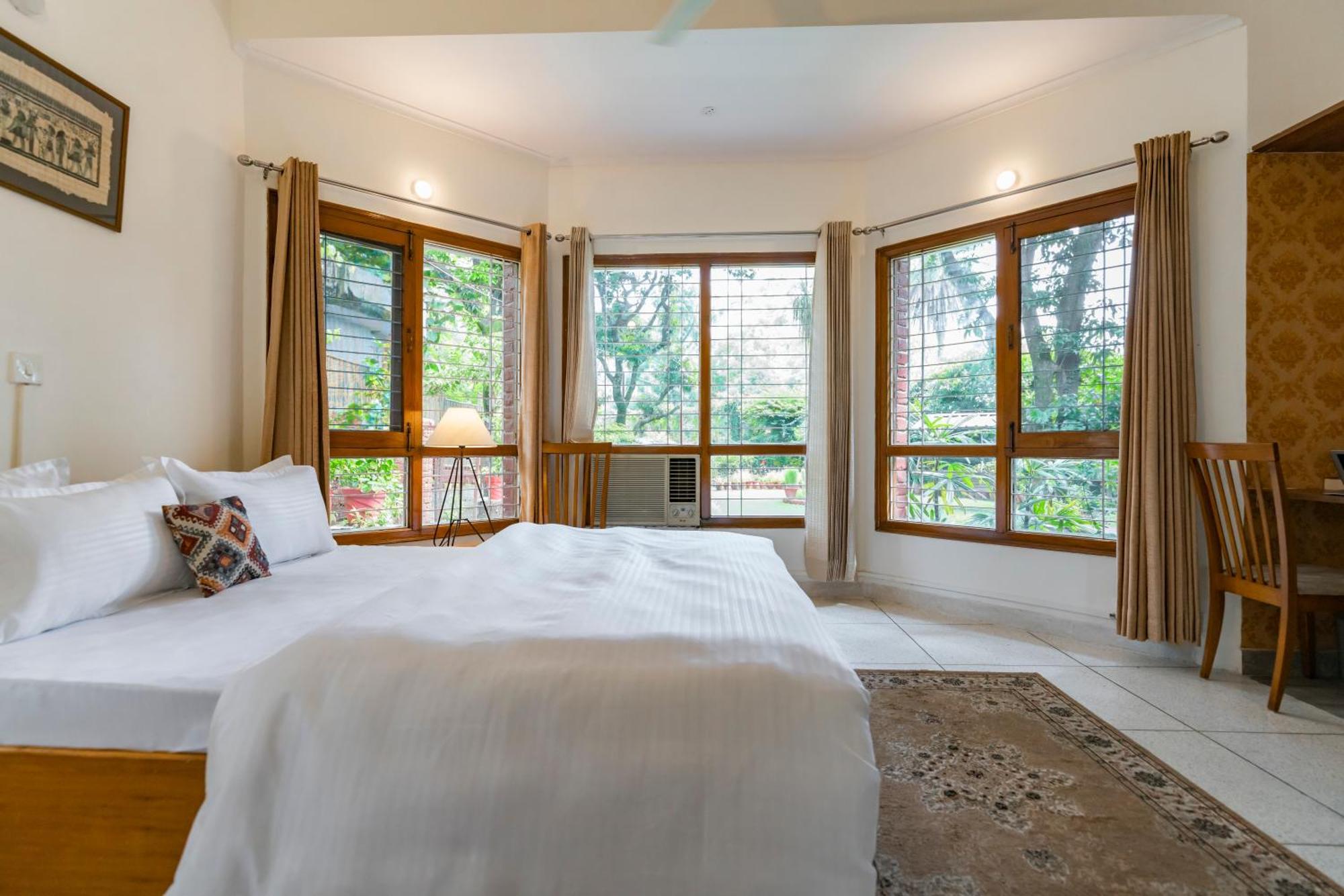 Saffronstays Doon Garden Villa - Near Doon School And Mall Road Дехрадун Екстериор снимка